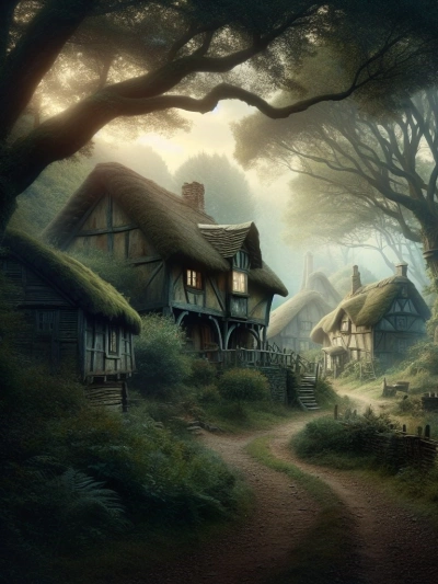 Тайна деревни в лесу - Адам Горский - обложка книги