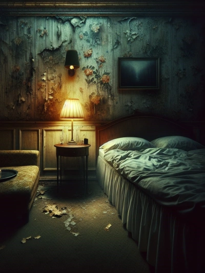 В отеле плохо спится - Александр Устинов - обложка книги