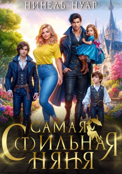Самая с(т)ильная няня. - Нинель Мягкова - обложка книги