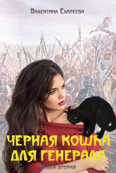 Чёрная кошка для генерала. Том 2 - Валентина Елисеева - обложка книги