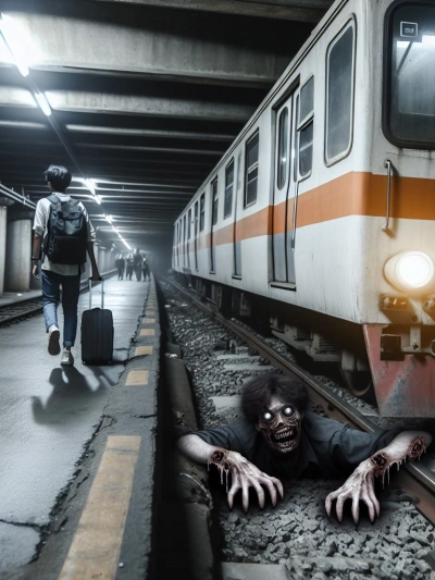 Ужас под платформой - Bunny Munro - обложка книги